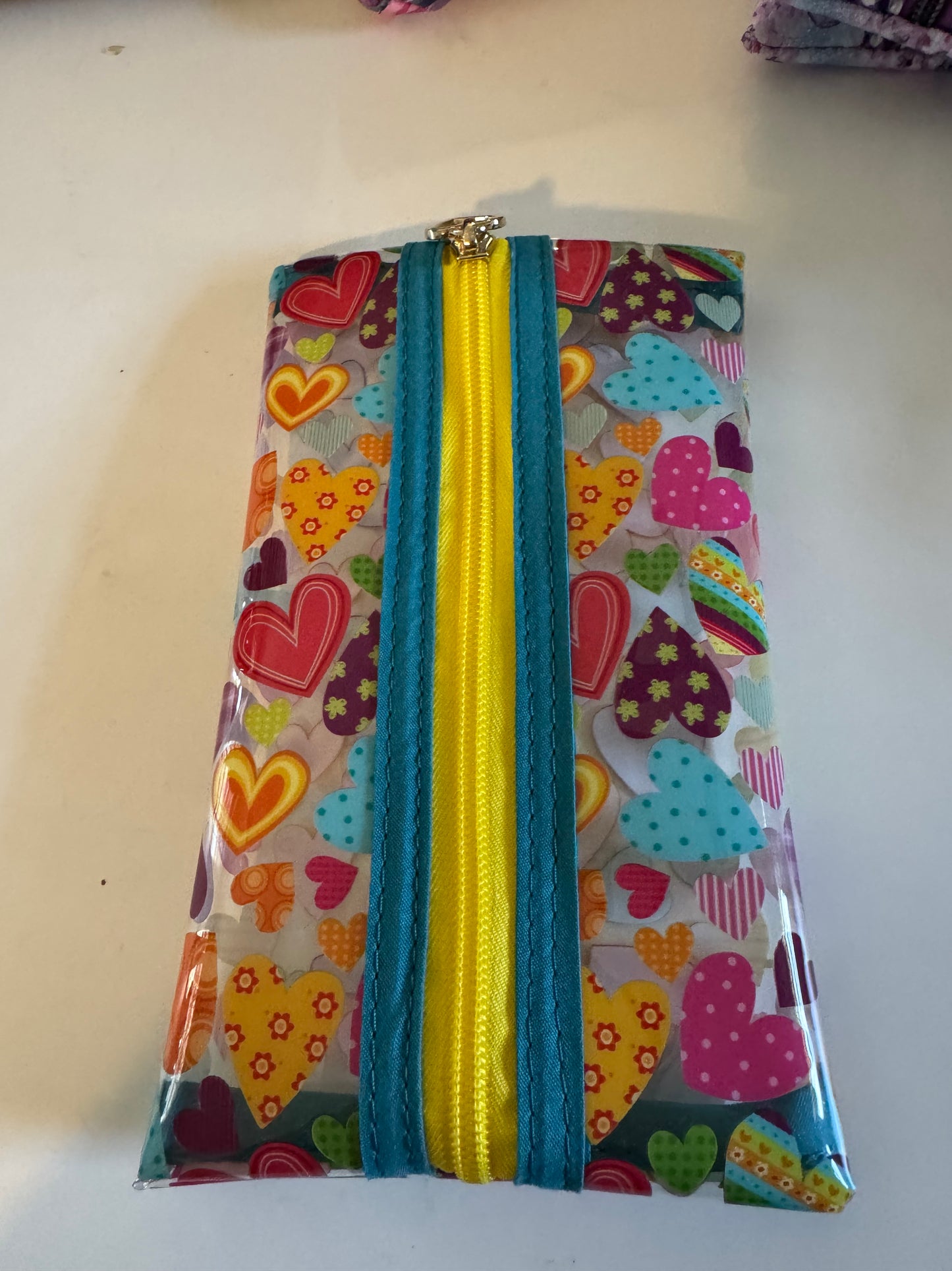 vinyl Zipper Bag