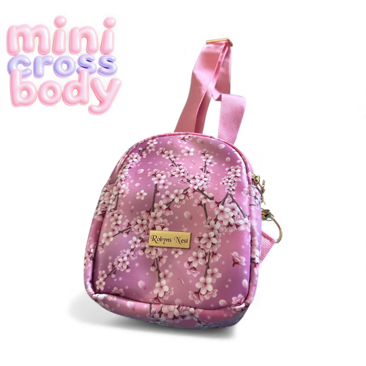 Clear Vinyl Crossbody