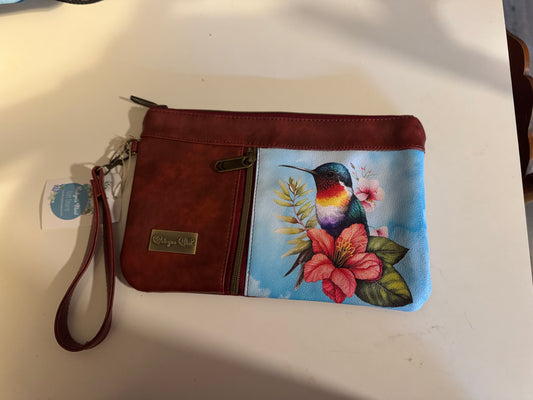 Hummingbird Wristlet